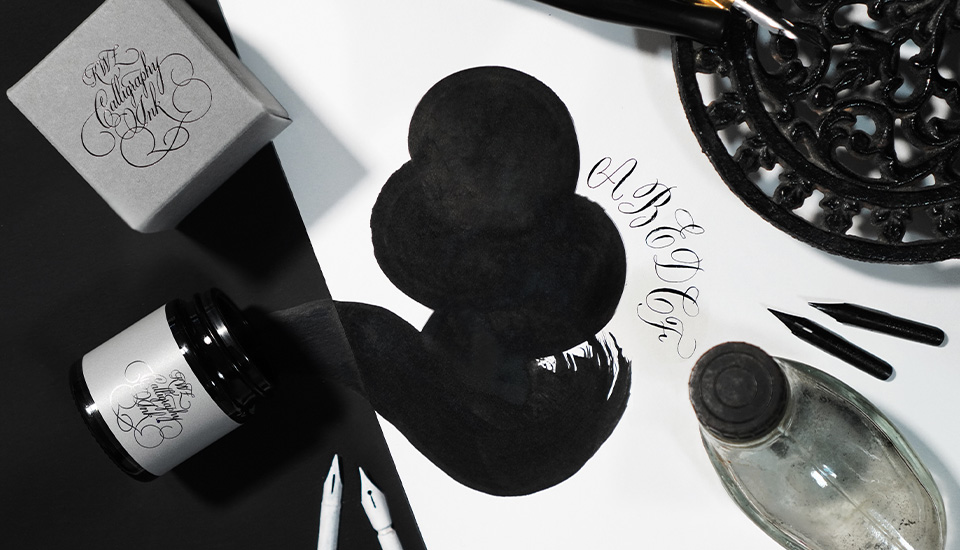 KWZ kaligraficky inkoust - black
